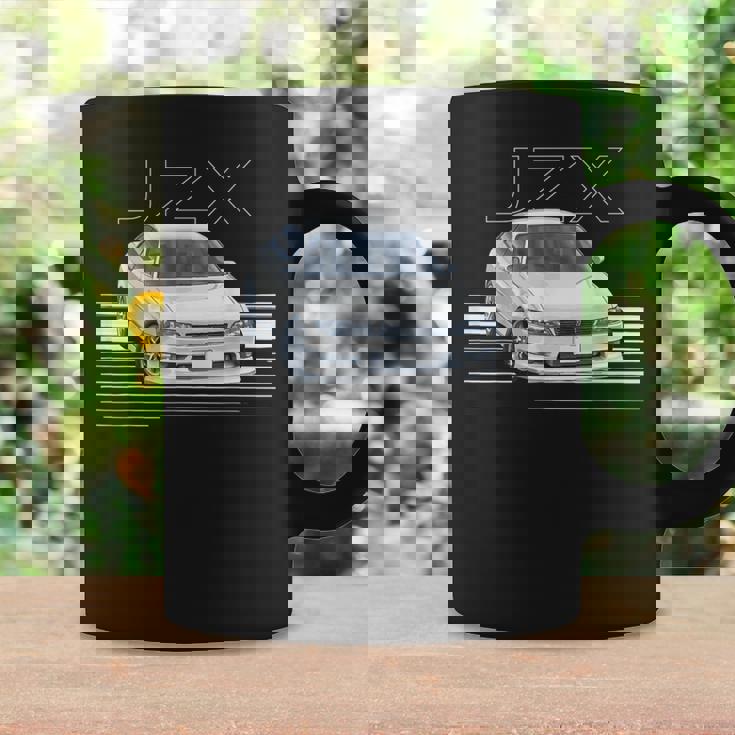 Jdm Car Jzx100 In Drift Powerlide 1Jz チェイサー ターボセダン コーヒーマグ ギフトのアイデア