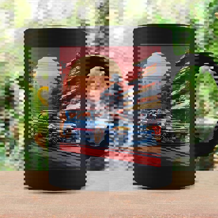 Jdm レトロ 日本自動車 レースカー 東京 スカイライン サンセット コーヒーマグ ギフトのアイデア