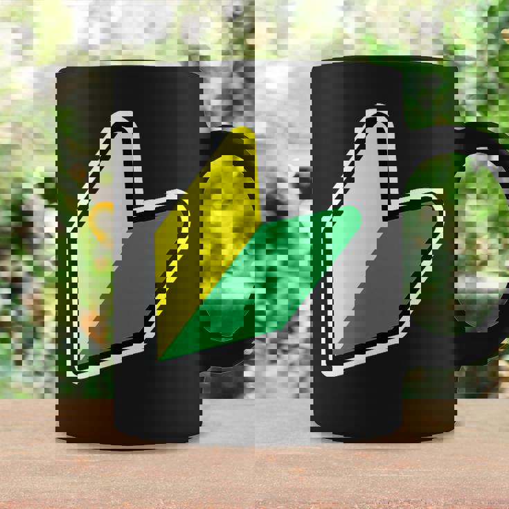 Jdm：Jdmマークビギナードライバー若葉商信社シンボル コーヒーマグ ギフトのアイデア