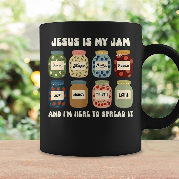 Jesus Is My Jam And Im Here To Spread Christian Bible Verse Coffee Mug ...