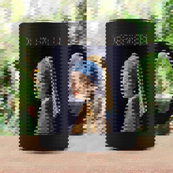 Johannesermeer アーティスト向け 真珠のイヤリングを持つ少女 コーヒーマグ ギフトのアイデア