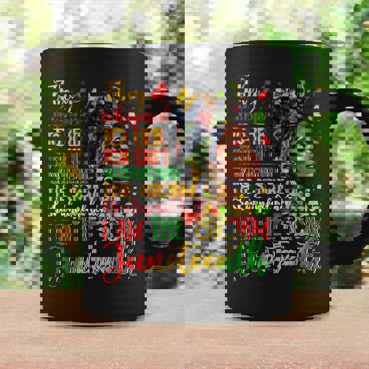 Junenth 1865 African Melanin Black History Girls Coffee Mug Gifts ideas