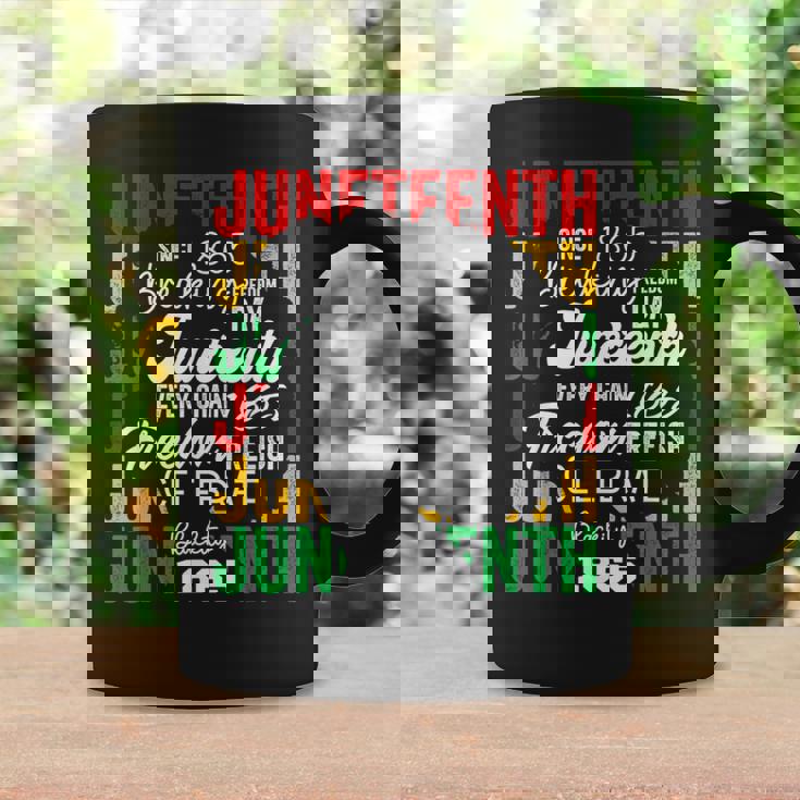 Junenth 1865 Afro Freedom Breaking Chains Freeish Roots Coffee Mug Gifts ideas