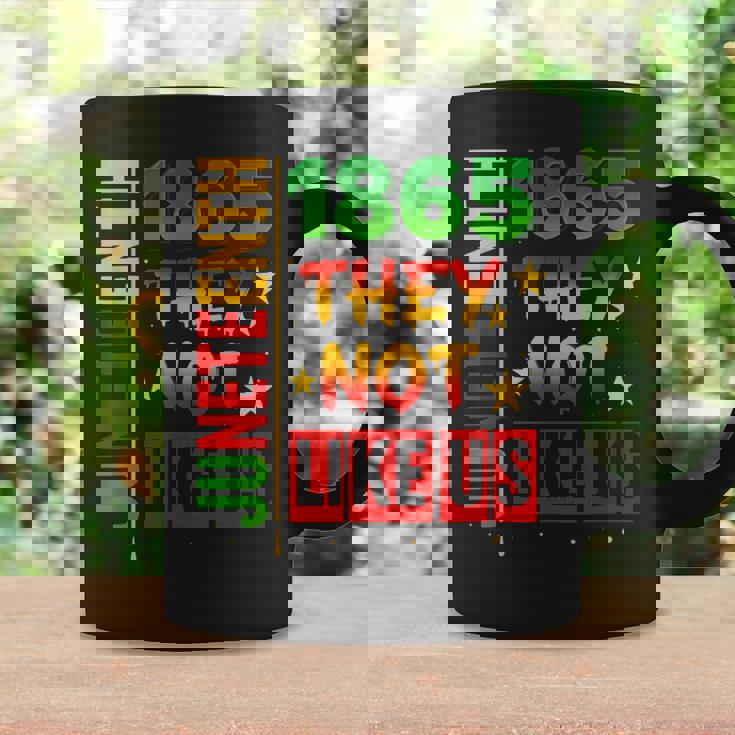 Junenth 1865 Pride Black History They Don't Like Us Coffee Mug Gifts ideas