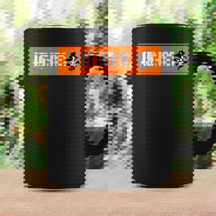 Just Hit It 420 マリファナ 大麻 雑草 喫煙 コーヒーマグ ギフトのアイデア