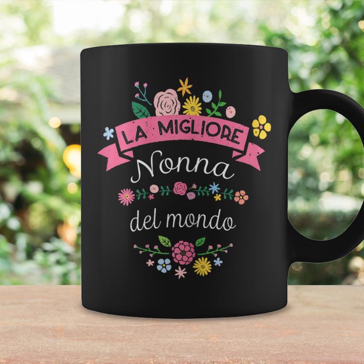 La Migliore Nonna Regalo Para Abuela Italiana Taza de café Ideas de regalos