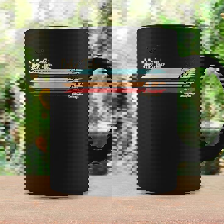 Lake Tahoe カリフォルニア ウィンドサーフィン レトロ レース ウィンドサーファー コーヒーマグ ギフトのアイデア