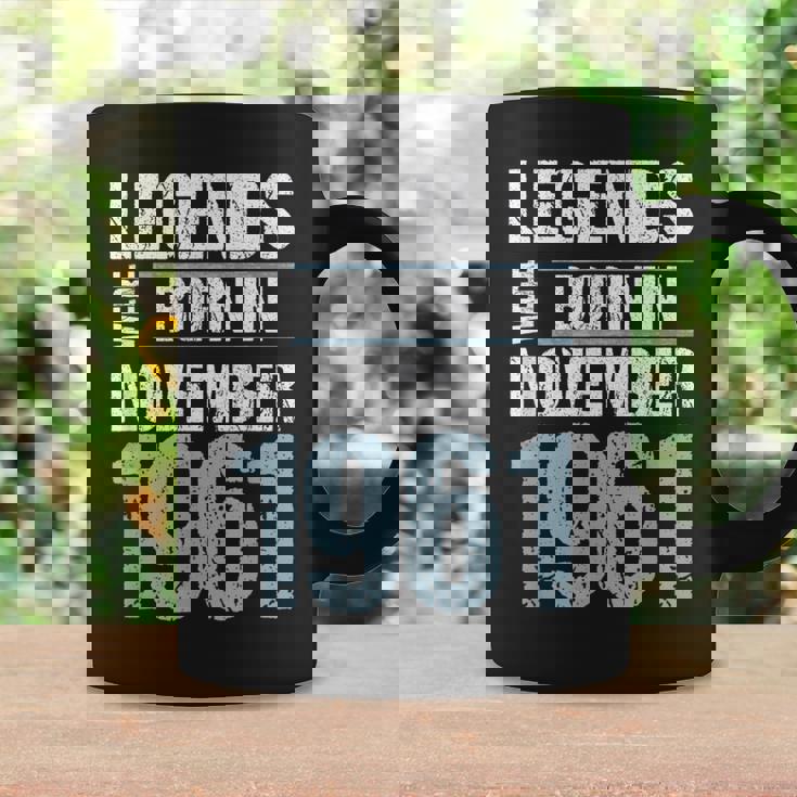 Legends Were Born In November 1961 誕生日 コーヒーマグ ギフトのアイデア