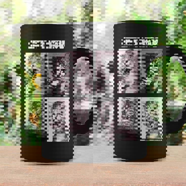 Let It Meow 面白い猫子猫の歌うギフト コーヒーマグ ギフトのアイデア