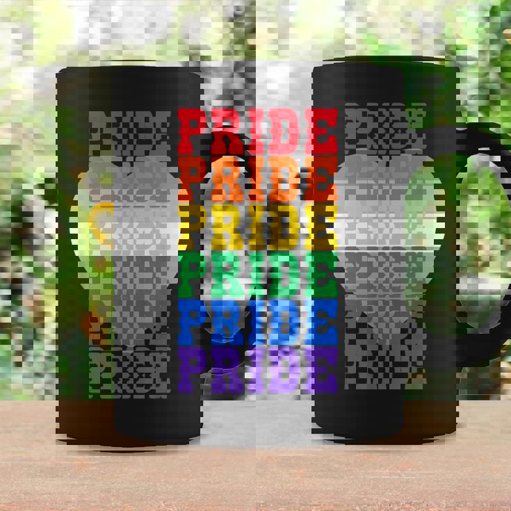 Lgbtq レインボーカラーのプライド コーヒーマグ ギフトのアイデア