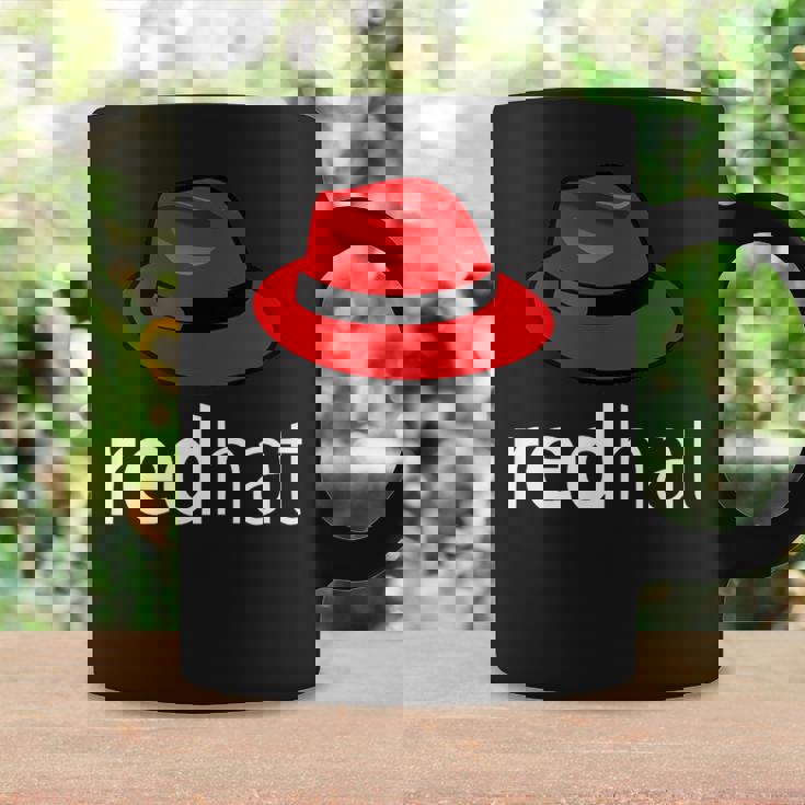 Linuxレッドハット愛好家tシャツペンギンタックスオープンソースos コーヒーマグ ギフトのアイデア