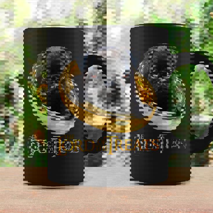 Lord Of The Treats 御馳走の主-クリスマスのための面白い黒いパグ犬 コーヒーマグ ギフトのアイデア