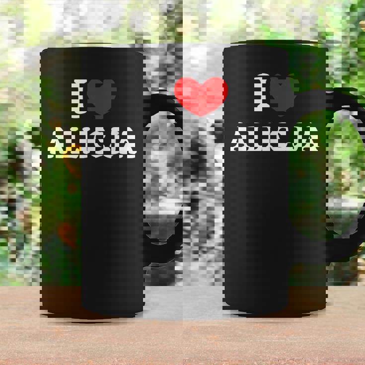 I Love Alicja 私は愛する Alicja コーヒーマグ ギフトのアイデア