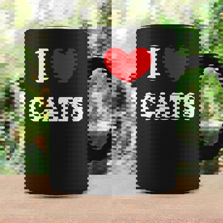I Love Cats I Heart Cats コーヒーマグ ギフトのアイデア