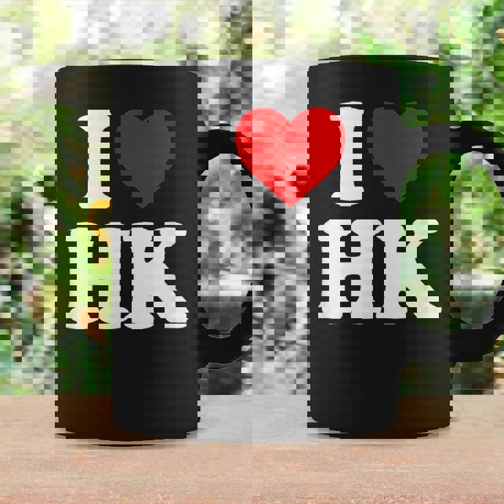 I Love Hk Heart Hong Kong コーヒーマグ ギフトのアイデア