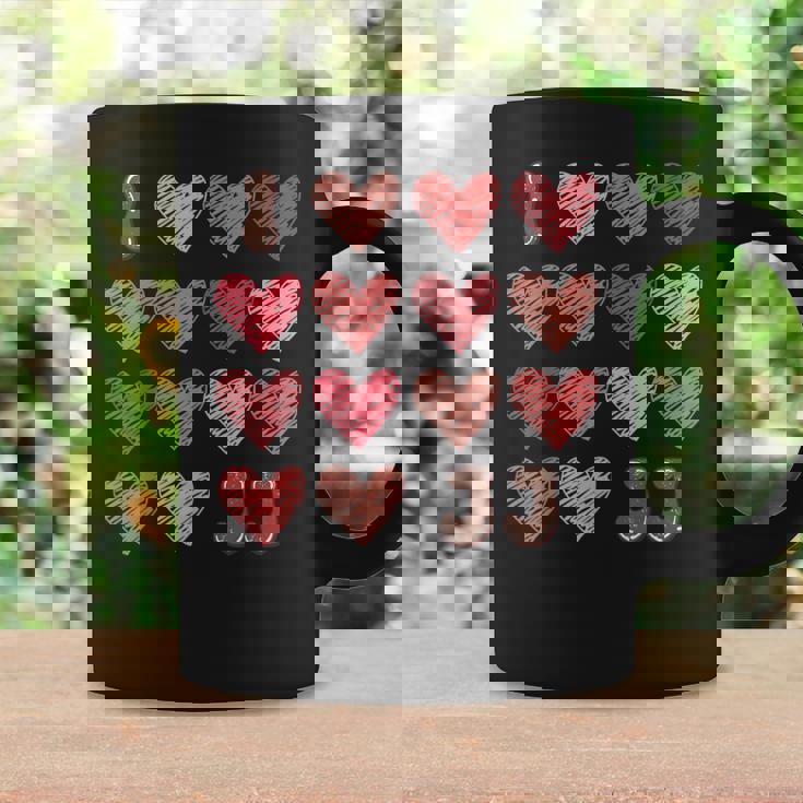 I Love Jj シャツ ハート グルービー パーソナライズ Jj コーヒーマグ ギフトのアイデア