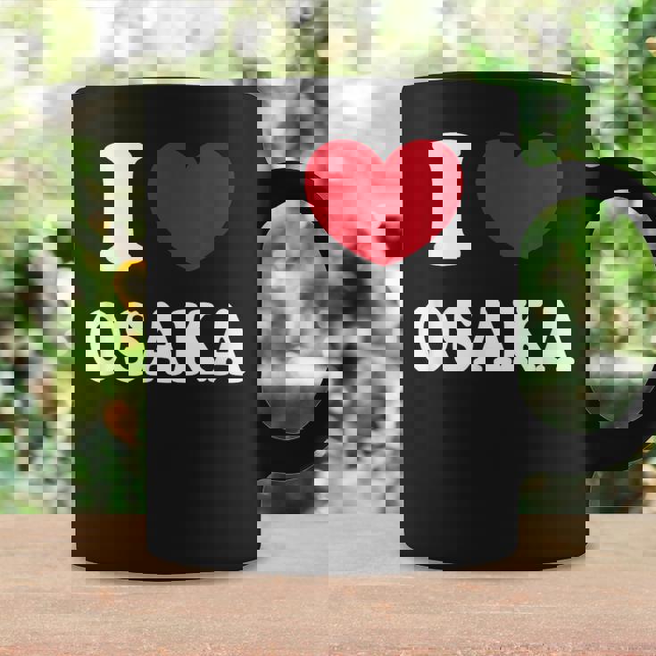 I Love Osaka アイ・ラブ大阪 コーヒーマグ ギフトのアイデア