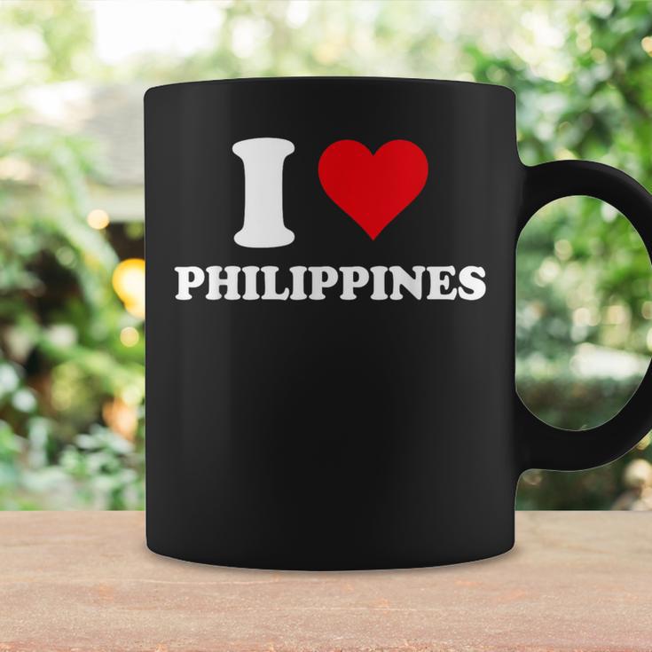 I Love Philippines Coeur Cadeau Philippin Philippine Tasse Idées cadeaux