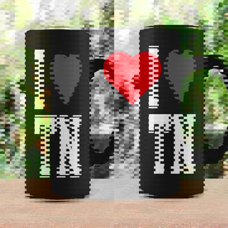 I Love Tennessee Tn Throwback Classic コーヒーマグ ギフトのアイデア