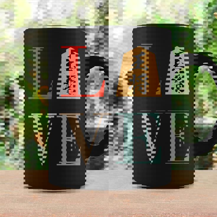 Love 王将 将棋 駒 面白いtシャツ おもしろ グッズ 服 筆文字 文字入り 面白い 文字 ネタ メンズ コーヒーマグ ギフトのアイデア