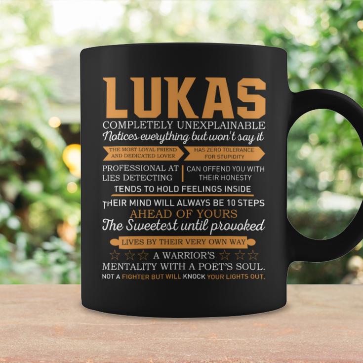 Lukas Completely Unexplainable Notices Everything But Won’T Say It Name Coffee Mug Gifts ideas