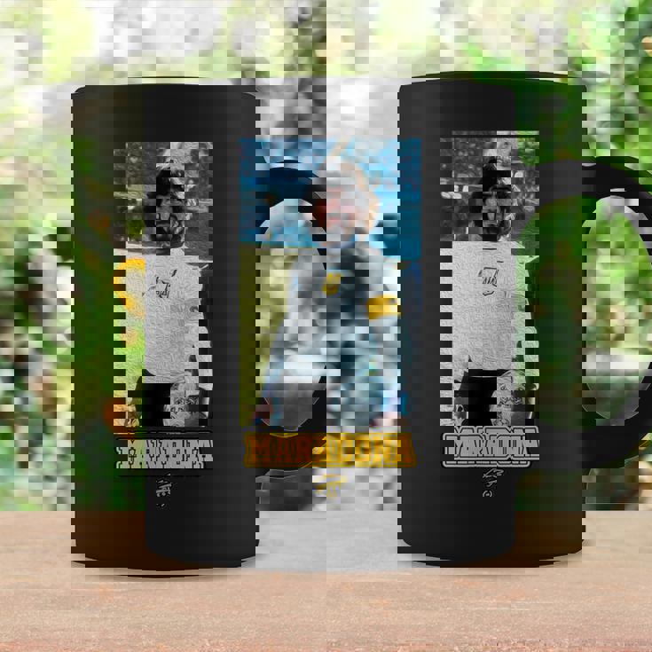 Maradona アルゼンチンヒゲ コーヒーマグ ギフトのアイデア