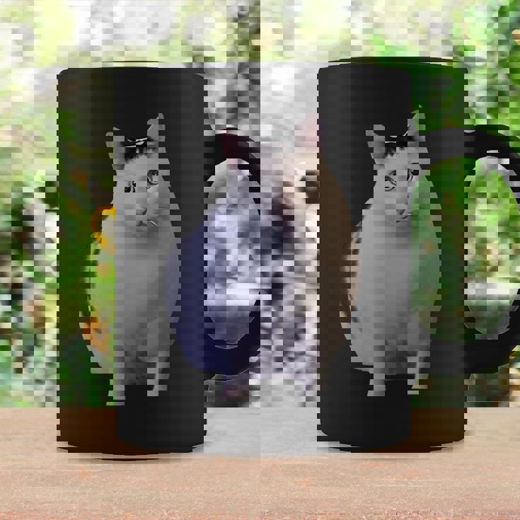 Meme Huh Catミームハァキャット面白い コーヒーマグ ギフトのアイデア