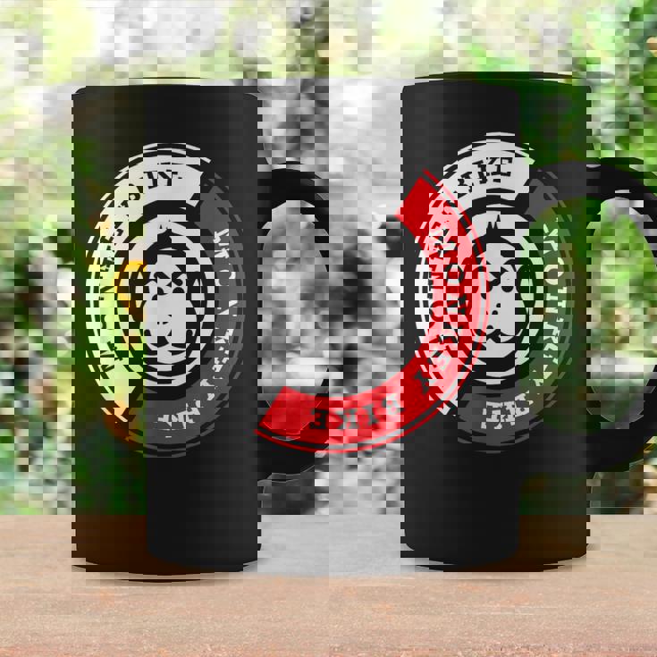 Monkey Bike レッドグラフィック コーヒーマグ ギフトのアイデア