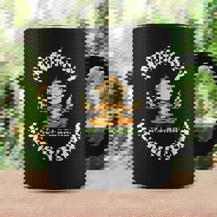 Monkey Never Cramp Eat A Banana コーヒーマグ ギフトのアイデア