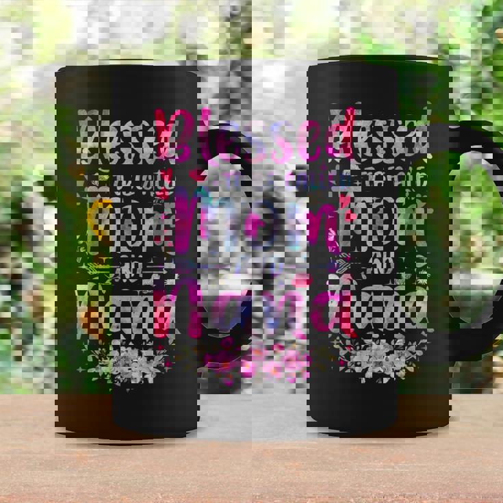Mother's Day Blessed To Be Called Mom And Nana Flowers Coffee Mug Gifts ideas