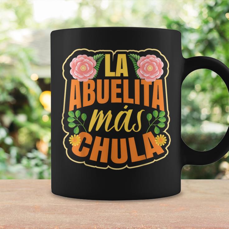La Abuelita Ms Chula Abuela Hispanic Grandma Coffee Mug - Monsterry