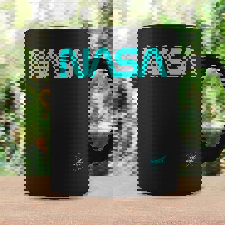 Nasaワームと記章のロゴ コーヒーマグ ギフトのアイデア