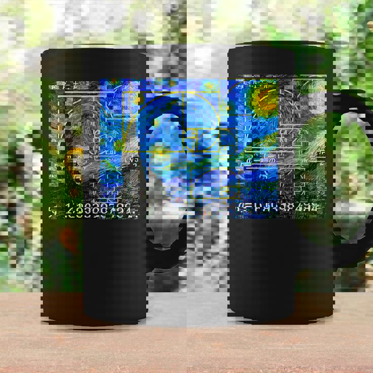 Nerdy 星月夜 フィボナッチ ゴールデン スパイラル 数学の先生 コーヒーマグ ギフトのアイデア