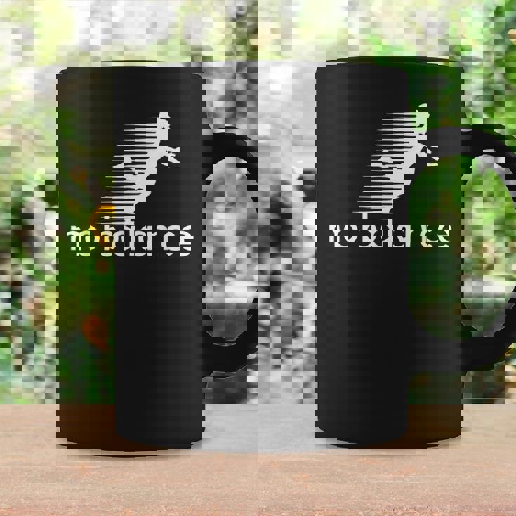 No Balance Girl スポーツとユーモアのための面白いパロディデザイン コーヒーマグ ギフトのアイデア