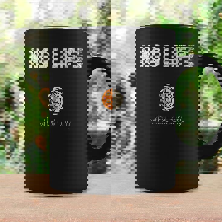 No Life ノーライフ Without Curry シンプル さり気ない お洒落 部屋着 カレーオタク カレー コーヒーマグ ギフトのアイデア