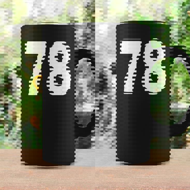 Number 78 、Eventy-8 ジャージ スポーツ 誕生日 コーヒーマグ ギフトのアイデア