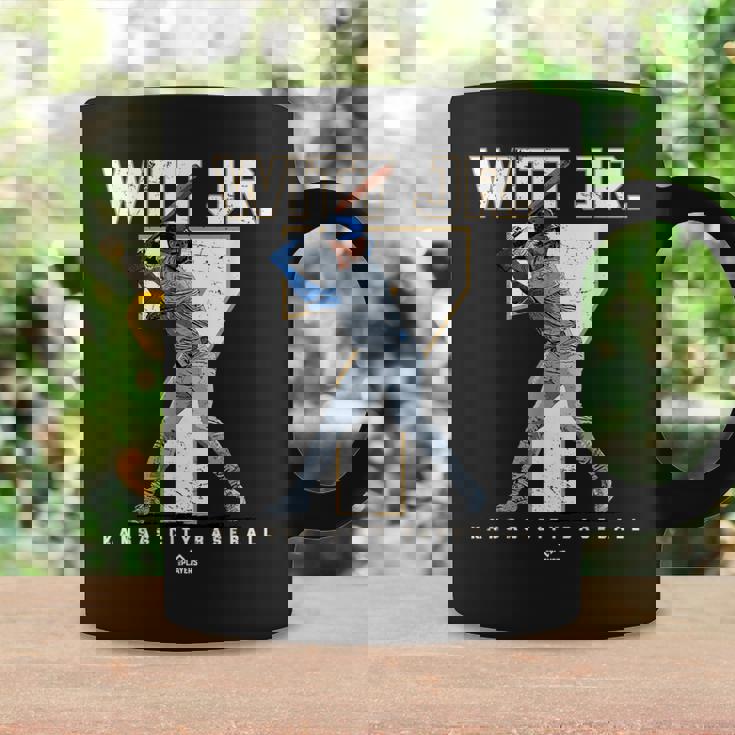 Number And Portrait Bobby Witt Jr Kansas City Mlbpa コーヒーマグ ギフトのアイデア