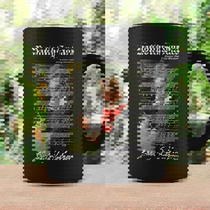 Op。 27ソナタ楽譜スコアベートーベン愛好家の肖像画 コーヒーマグ ギフトのアイデア