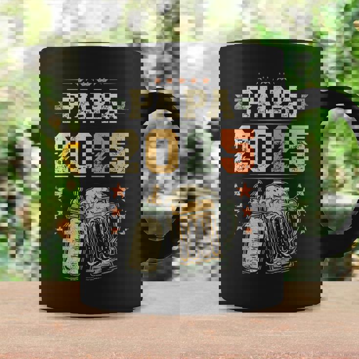 Papa 2025 年生 新しいパパ 若いパパ 初めてのパパ コーヒーマグ ギフトのアイデア