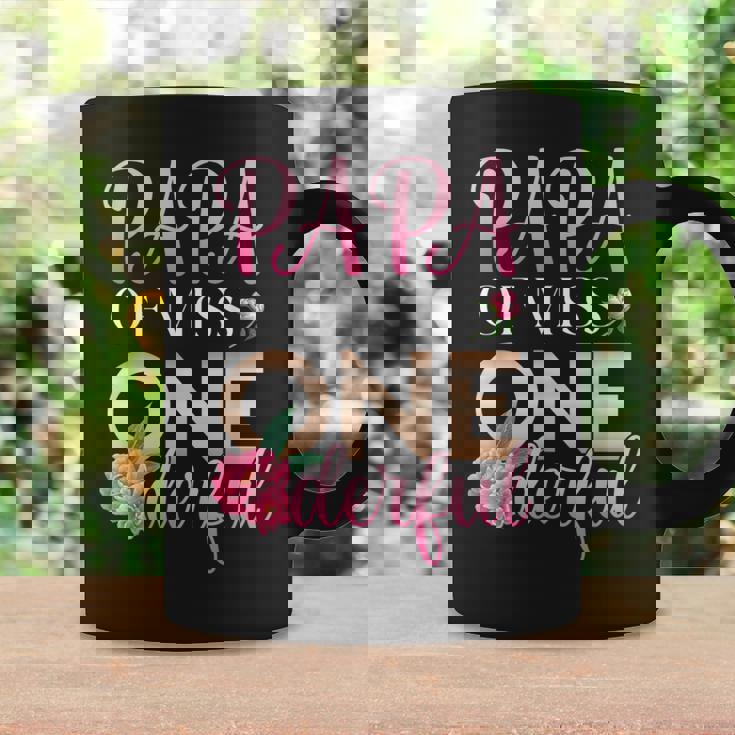 Papa Of Miss Onederful Girls 1歳の誕生日 マッチングファミリー コーヒーマグ ギフトのアイデア