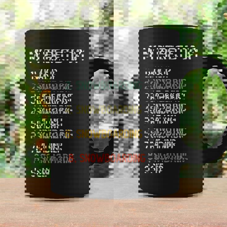 Perfect Day スノーボード シャツ メンズ ボーイズ ティーン スノボ コーヒーマグ ギフトのアイデア