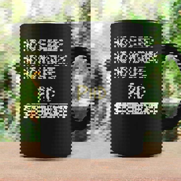PhD Noleep No Money No Life Phdtudent コーヒーマグ ギフトのアイデア