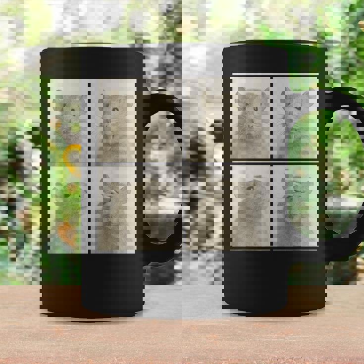 Photobooth おもしろ動物ネズミヴィンテージ自撮り写真撮影 コーヒーマグ ギフトのアイデア