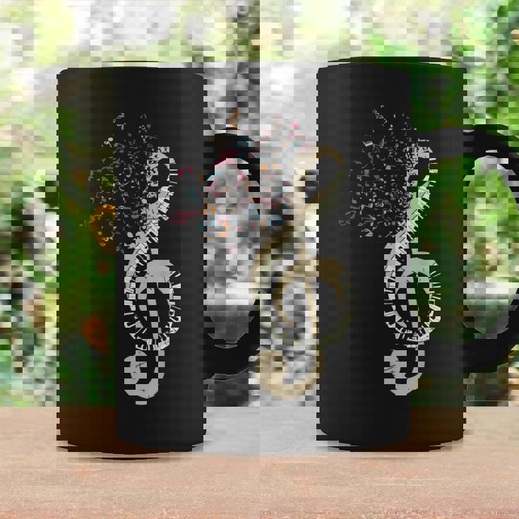 Pianist クラシカル楽器 ト音記号キーボード ピアノ コーヒーマグ ギフトのアイデア