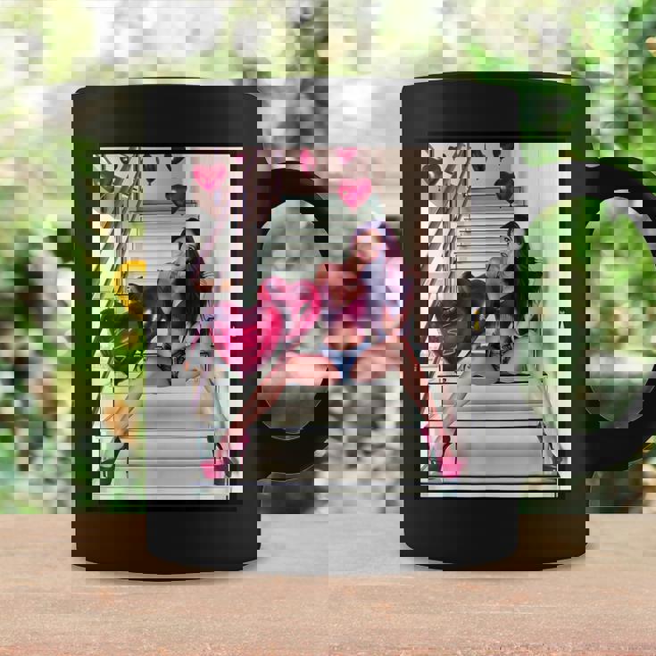 Pinup Girls 「バルーン付きセクシー赤毛ピンナップ1」 コーヒーマグ ギフトのアイデア