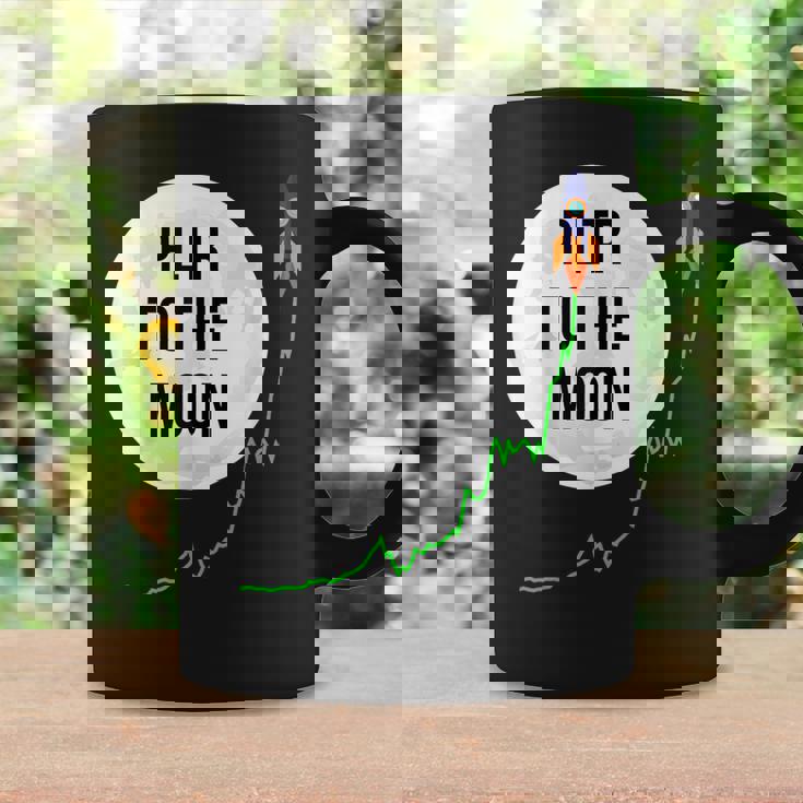 Pltr トゥザムーン株式ティッカー Wsb 面白いミーム コーヒーマグ ギフトのアイデア