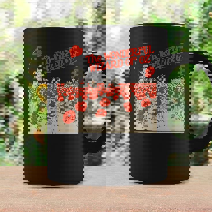 Poppy Field Tin Man ライオン かかし トト ドロシー オズの魔法使い コーヒーマグ ギフトのアイデア