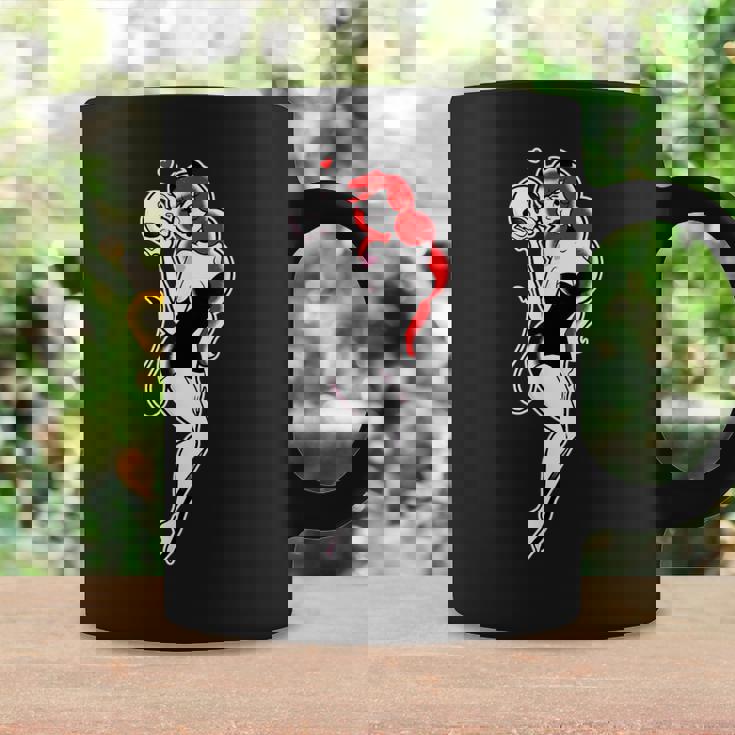 Pretty Girl Devil ピンナップガール トラディショナルフラッシュ コーヒーマグ ギフトのアイデア