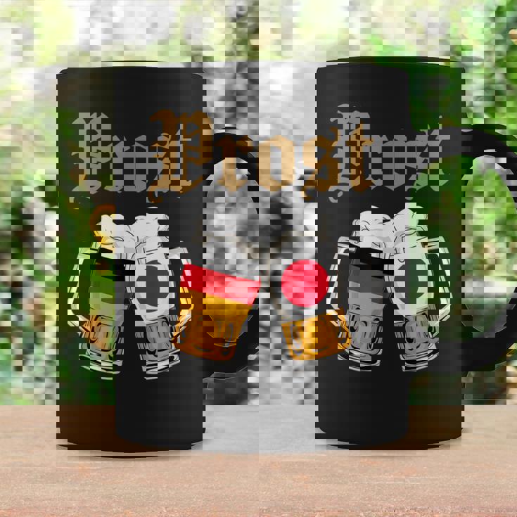 Prost ドイツ-日本オクトーバーフェストビールマグ 旗デザイン コーヒーマグ ギフトのアイデア