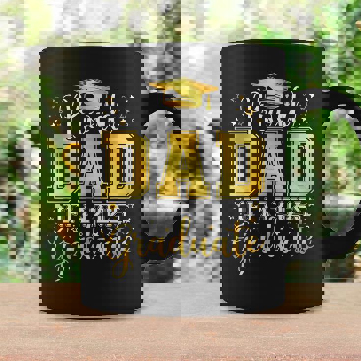 Proud Dad Of A 2025 Graduate Class Senior Graduation Coffee Mug Gifts ideas